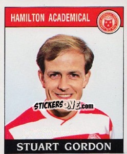 Sticker Stuart Gordon - UK Football 1988-1989 - Panini