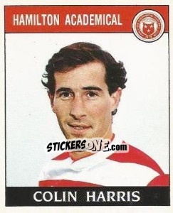 Sticker Colin Harris - UK Football 1988-1989 - Panini