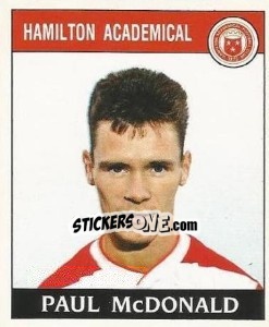 Sticker Paul McDonald - UK Football 1988-1989 n. 396 - Panini