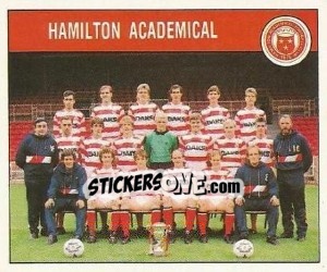 Sticker Team - UK Football 1988-1989 - Panini