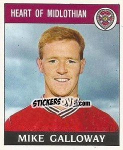 Sticker Mike Galloway - UK Football 1988-1989 n. 408 - Panini