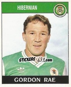 Sticker Gordon Rae - UK Football 1988-1989 - Panini