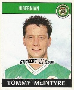 Sticker Tommy Mclntyre - UK Football 1988-1989 - Panini