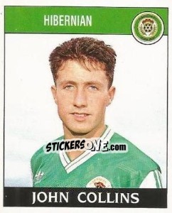 Sticker John Collins - UK Football 1988-1989 n. 419 - Panini