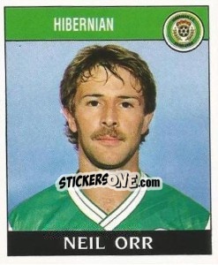 Sticker Neil Orr - UK Football 1988-1989 n. 421 - Panini