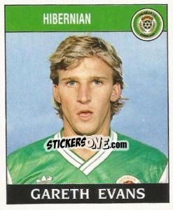 Sticker Gareth Evans - UK Football 1988-1989 - Panini