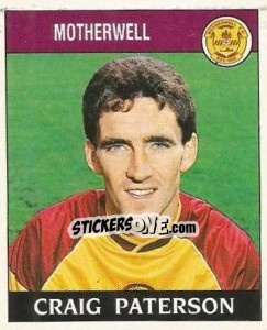 Sticker Craig Paterson - UK Football 1988-1989 n. 429 - Panini
