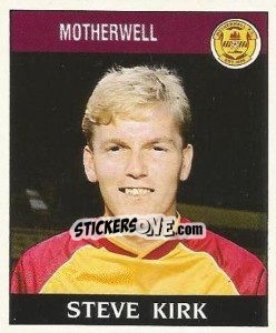 Sticker Steve Kirk - UK Football 1988-1989 - Panini