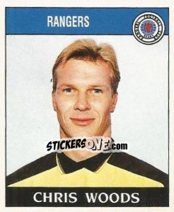 Sticker Chris Woods - UK Football 1988-1989 - Panini