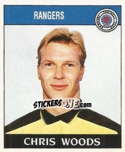 Sticker Chris Woods - UK Football 1988-1989 n. 444 - Panini