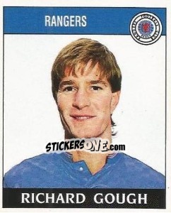 Sticker Richard Gough - UK Football 1988-1989 - Panini