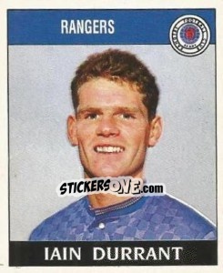 Sticker Ian Durrant - UK Football 1988-1989 n. 449 - Panini