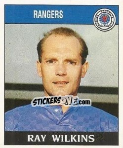 Sticker Ray Wilkins - UK Football 1988-1989 n. 451 - Panini