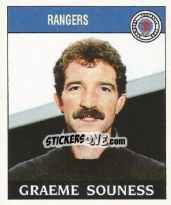 Sticker Graeme Souness - UK Football 1988-1989 n. 452 - Panini
