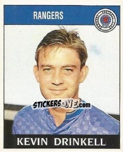 Sticker Kevin Drinkell - UK Football 1988-1989 - Panini