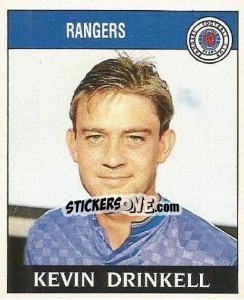Sticker Kevin Drinkell - UK Football 1988-1989 n. 456 - Panini