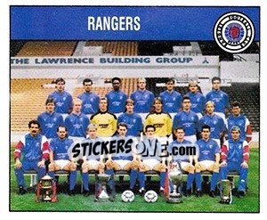 Sticker Team - UK Football 1988-1989 - Panini