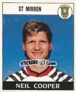 Sticker Neil Cooper - UK Football 1988-1989 n. 459 - Panini