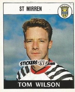 Sticker Tom Wilson - UK Football 1988-1989 - Panini