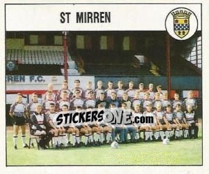 Sticker Team - UK Football 1988-1989 - Panini