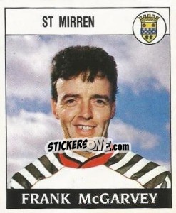 Sticker Frank McGarvey - UK Football 1988-1989 - Panini