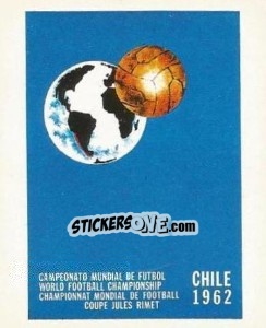 Figurina Chile 1962 - UK Football 1988-1989 - Panini