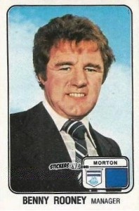 Cromo Benny Rooney - UK Football 1978-1979 n. 512 - Panini