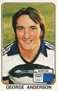 Sticker George Anderson - UK Football 1978-1979 - Panini