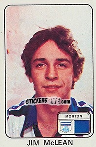 Cromo Jim McLean - UK Football 1978-1979 - Panini