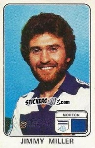 Sticker Jimmy Miller - UK Football 1978-1979 - Panini