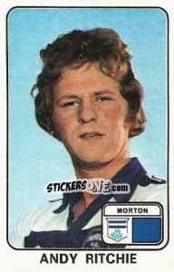 Sticker Andy Ritchie - UK Football 1978-1979 - Panini
