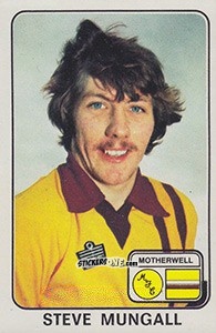 Sticker Steve Mungall - UK Football 1978-1979 - Panini