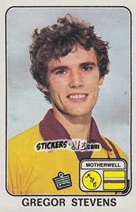 Sticker Gregor Stevens - UK Football 1978-1979 n. 535 - Panini