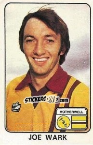 Sticker Joe Wark - UK Football 1978-1979 - Panini