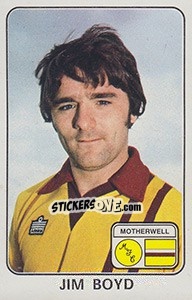 Sticker Jim Boyd - UK Football 1978-1979 - Panini