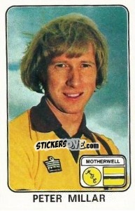 Sticker Peter Millar - UK Football 1978-1979 - Panini