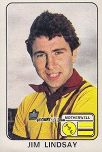 Sticker Jim Lindsay - UK Football 1978-1979 n. 542 - Panini