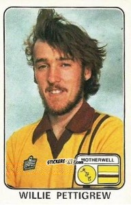Sticker Willie Pettigrew - UK Football 1978-1979 n. 543 - Panini