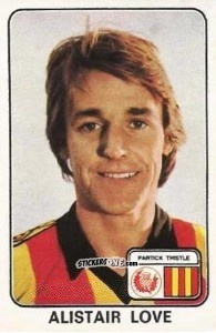 Sticker Alistair Love - UK Football 1978-1979 n. 554 - Panini