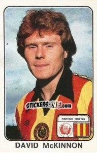 Cromo David McKinnon - UK Football 1978-1979 - Panini