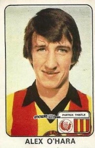 Sticker Alex O'Hara - UK Football 1978-1979 n. 557 - Panini
