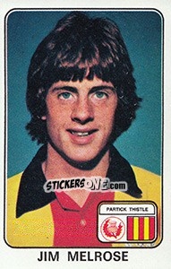 Cromo Jim Melrose - UK Football 1978-1979 - Panini