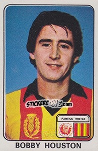 Figurina Bobby Houston - UK Football 1978-1979 - Panini