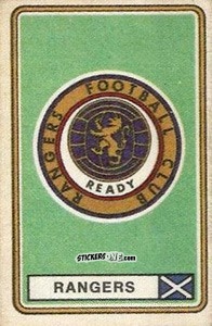 Sticker Badge - UK Football 1978-1979 - Panini