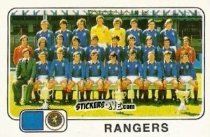 Sticker Team Photo - UK Football 1978-1979 - Panini