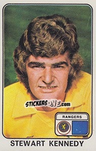 Cromo Stewart Kennedy - UK Football 1978-1979 - Panini