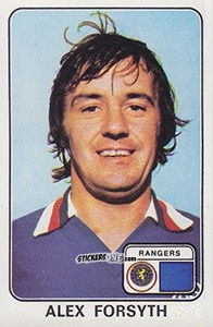 Sticker Alex Forsyth - UK Football 1978-1979 n. 566 - Panini