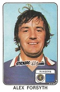 Sticker Tommy Forsyth - UK Football 1978-1979 - Panini