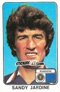 Sticker Sandy Jardine - UK Football 1978-1979 - Panini