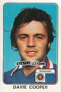 Sticker Davie Cooper - UK Football 1978-1979 - Panini